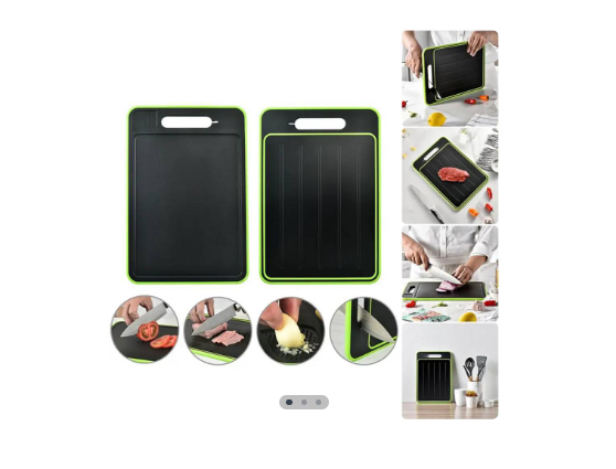 Miniatura 2 de Tabla de descongelar 4 en 1